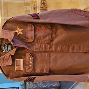 Vintage 1970s iconic couture shirt jacket men's..